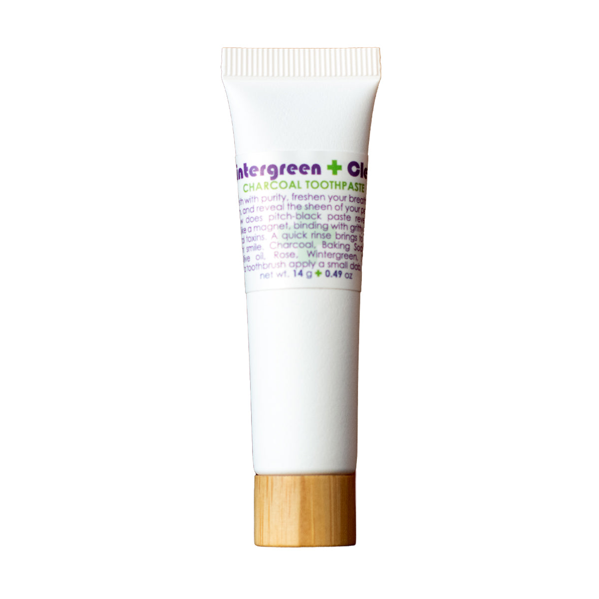 Living Libations Wintergreen Clean Activated Charcoal Mint Enamelizer Cleansing Sensitive Toothpaste Oral Care Tooth Mouth Dental Fresh Cavity Peppermint