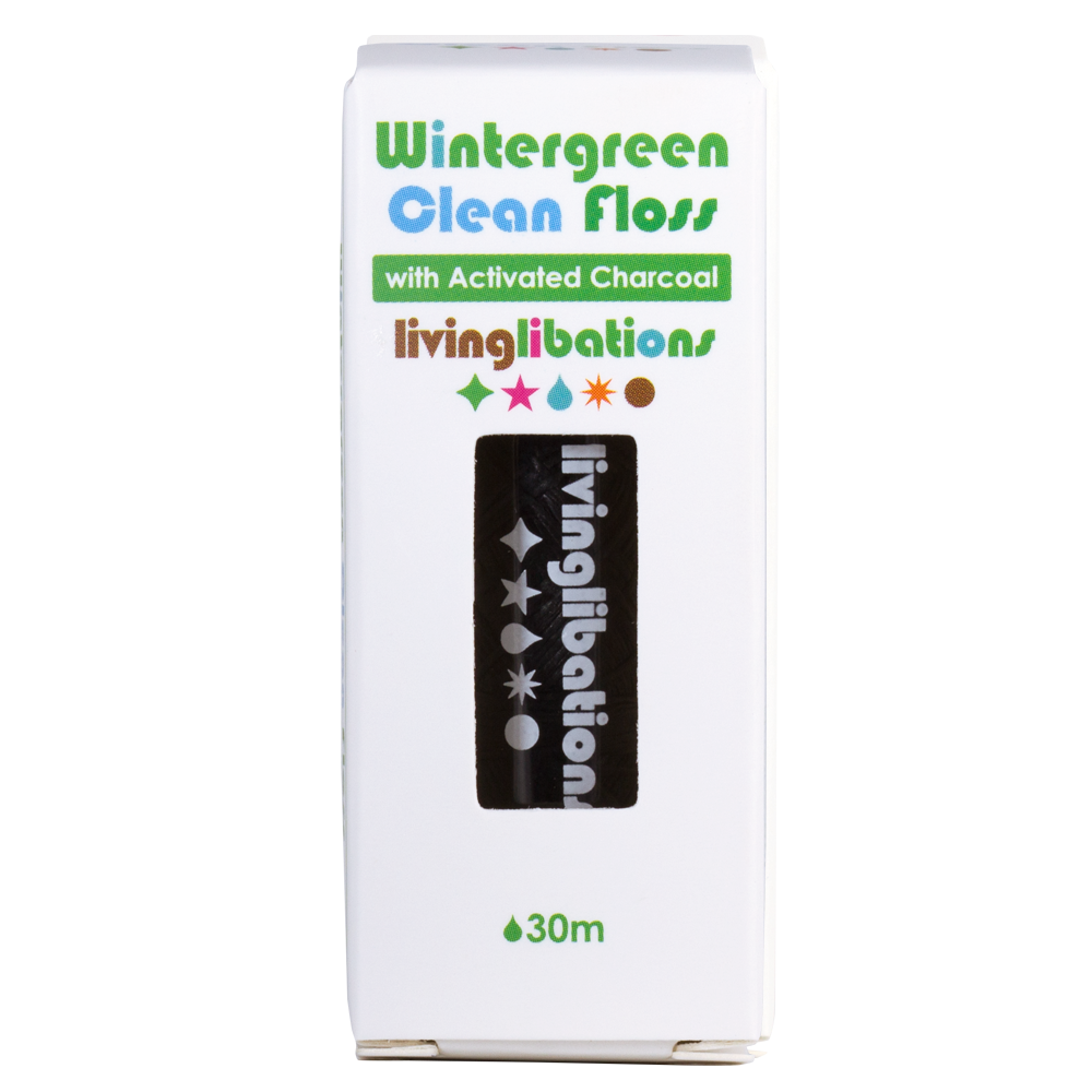 Wintergreen Clean - Charcoal Floss