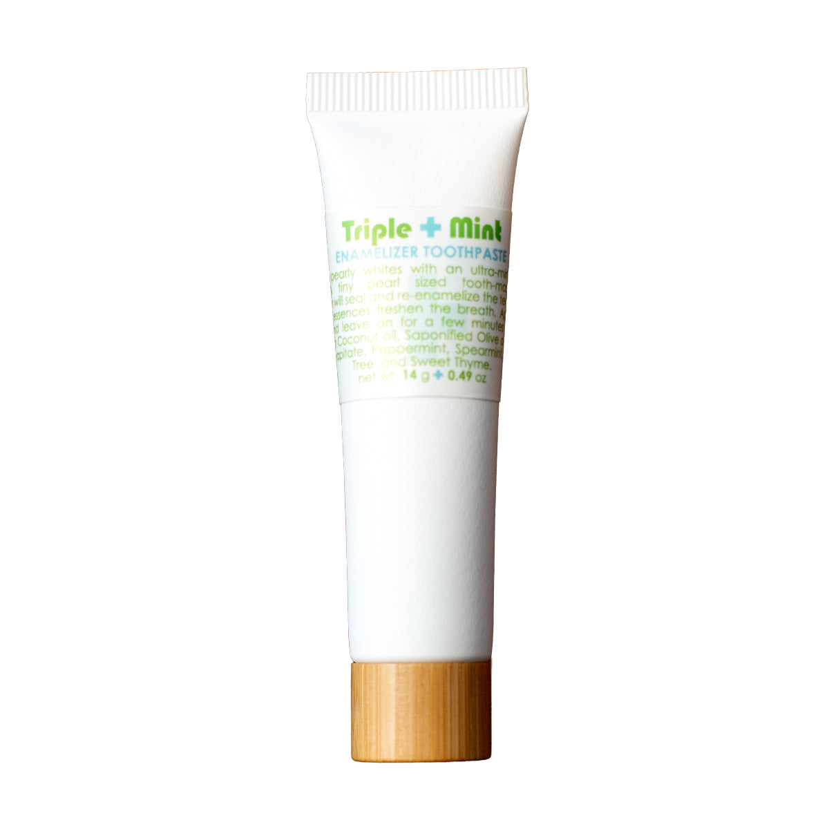 Living Libations triple Mint Enamelizer Cleansing Sensitive Toothpaste Oral Care Tooth Mouth Clean Dental Fresh Cavity Peppermint Nanohydroxyapatite